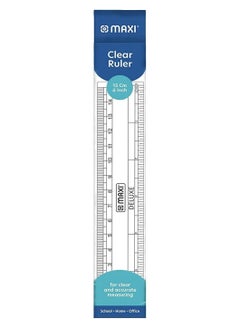 Maxi 10-Piece Plastic Ruler 15cm Length  - Image 2
