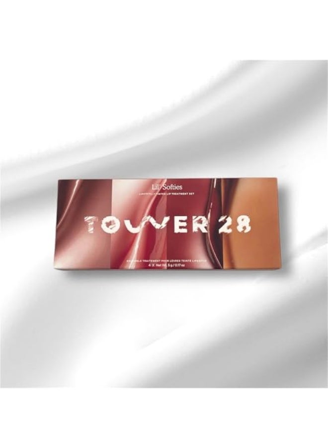 TOWER 28 Beauty Mini Lil Softies Tinted Lip Treatment limited-edition Set - Image 1