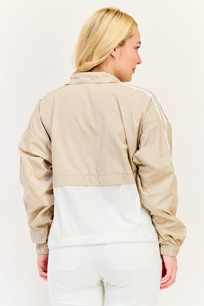 adidas Originals Women Sportswear Fit Long Sleeves Outdoor Jacket, Multicolor  - Image 3
