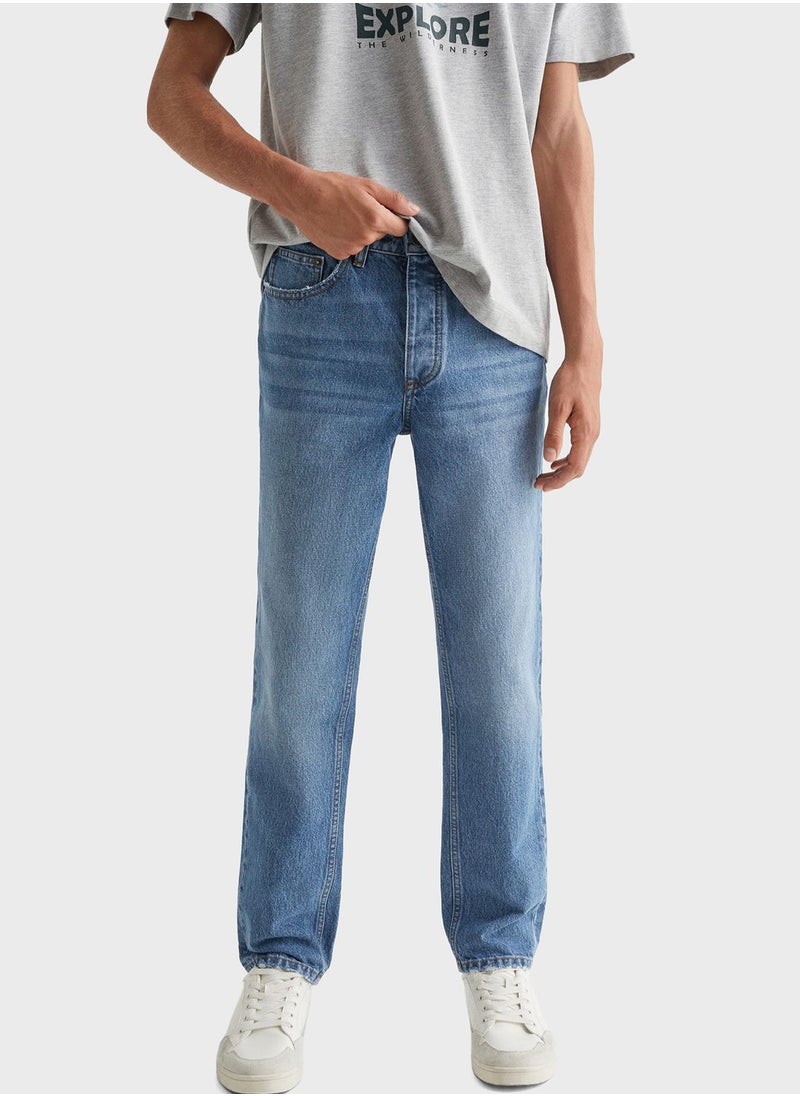 MANGO - Youth Regular Fit Jeans - Image 1