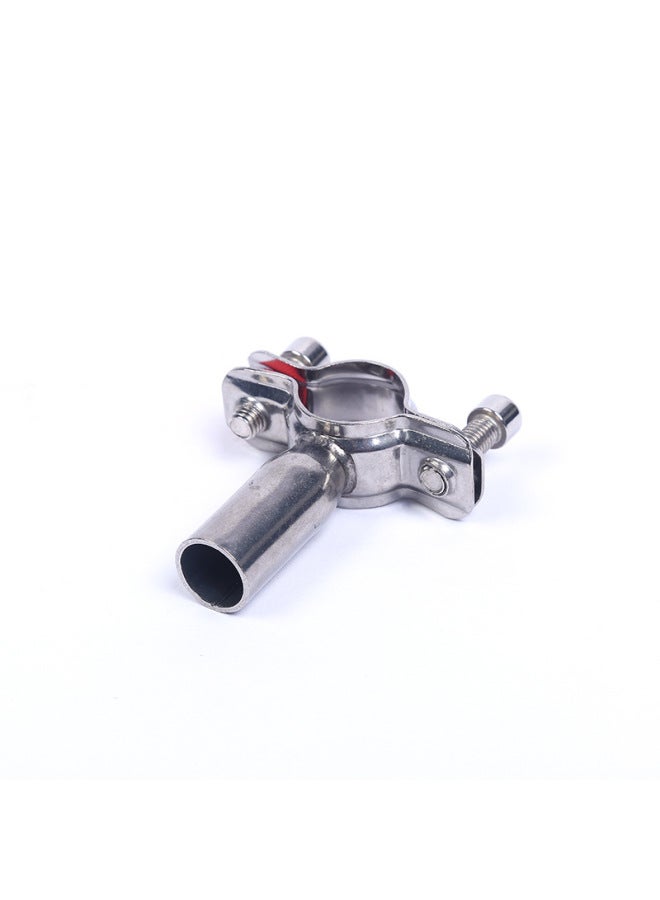 304 Stainless Steel Pipe Bracket Fixed Telescopic Quick Installation Support Frame Clamp Pipe Connection Welded Pipe Clamp-Specifications And Models:201Φ63  - Image 5