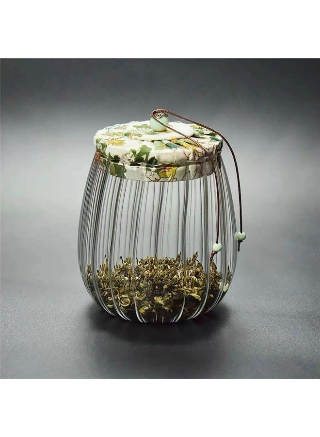 Spaceshoop Airtight Glass Jar With Lid Food Container Kitchen Storage Bottles Can Cereal Tea Coffee Beans Cereal Candy Jars-Multicolour - Image 4