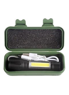 Generic Multi-Functional USB Rechargeable COB LED Flashlight Torch 0.05kg  - Image 4