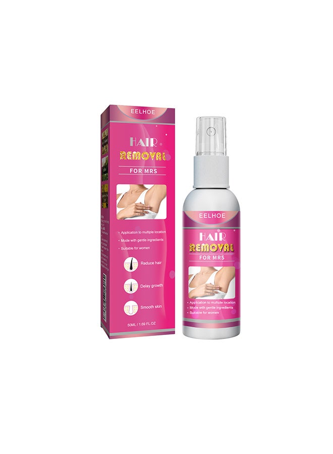 إيلهو رذاذ إزالة الشعر من EELHOE، مناسب للإبطين، رذاذ لطيف لإزالة الشعر منعش وغير مهيج، رذاذ إزالة الشعر الرقيق والسلس - Image 1