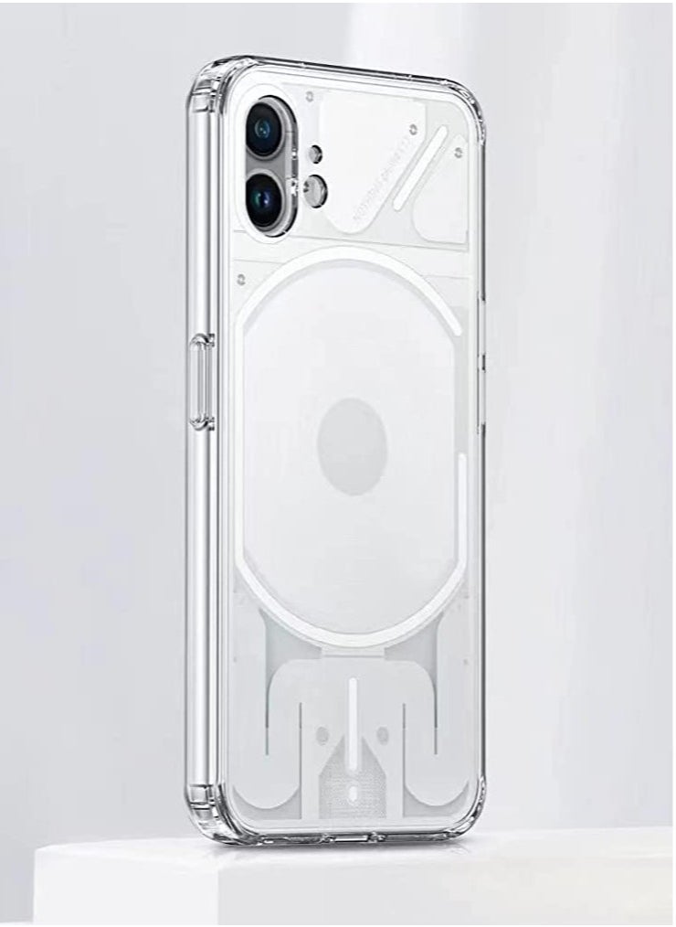 Raxoom Case for Nothing phone (1), Ultra Silm Soft Cover , Anti-Scratch cover for Nothing phone (1) - Transparent - Image 1