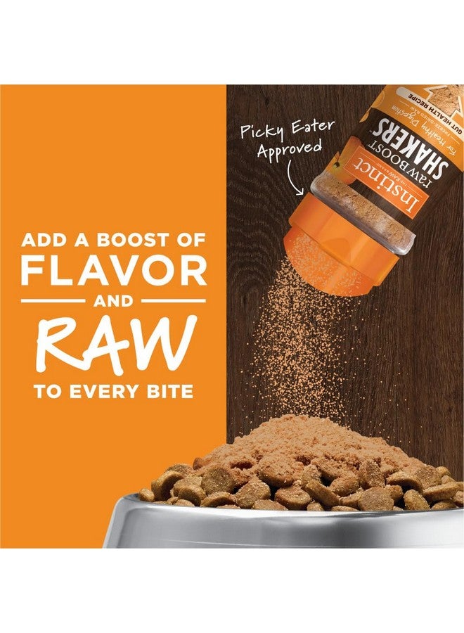 Instinct Raw Boost Shakers, Freeze-Dried Dog Food Powder Topper, Chicken - Gut Health, 5.5 oz. Bottle - Image 2