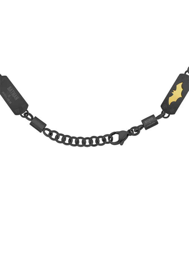 Police Crusader Stainless Steel Custom Chain Bracelet for Men