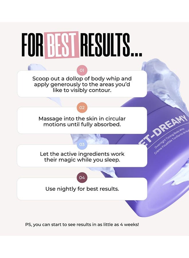 Maelys GET-DREAMY Overnight Toning Whip - Body Firming Whip That Works While You Sleep - Helps Target The Appearance Of Loose Skin On The Body - Image 3