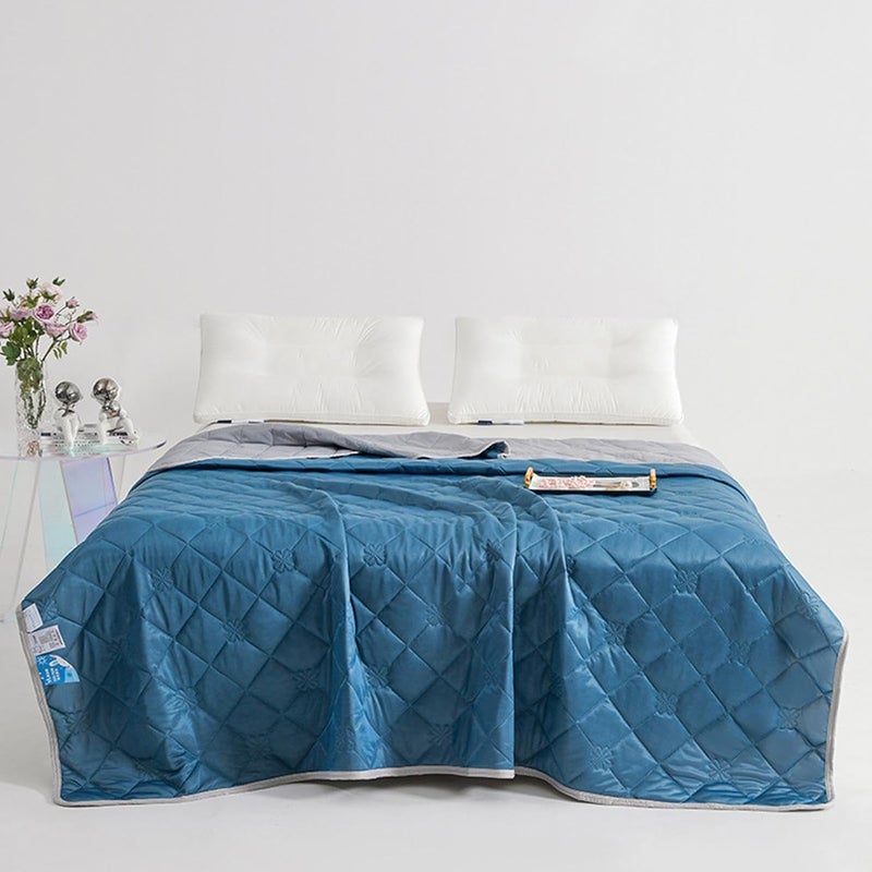 Cooling Blankets for Hot Sleepers | Summer Rest Cooling Comforter | Double-Sided Sleeping Cold Bedding for Home Sofa Outdoor Indoor Couch Bedroom Camping Travel Living Room Dorm - Image 2