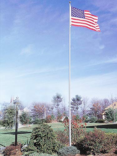 Amgate Wire Center Flagpole Rope 1/4" x 100 feet - Braided Polyester Line with Steel Center Marine Grade Flag Pole Halyard Rope - Image 4