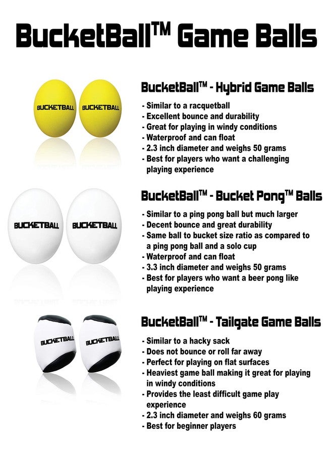 BucketBall Bucket Pong Balls (2 Pack) - Image 2