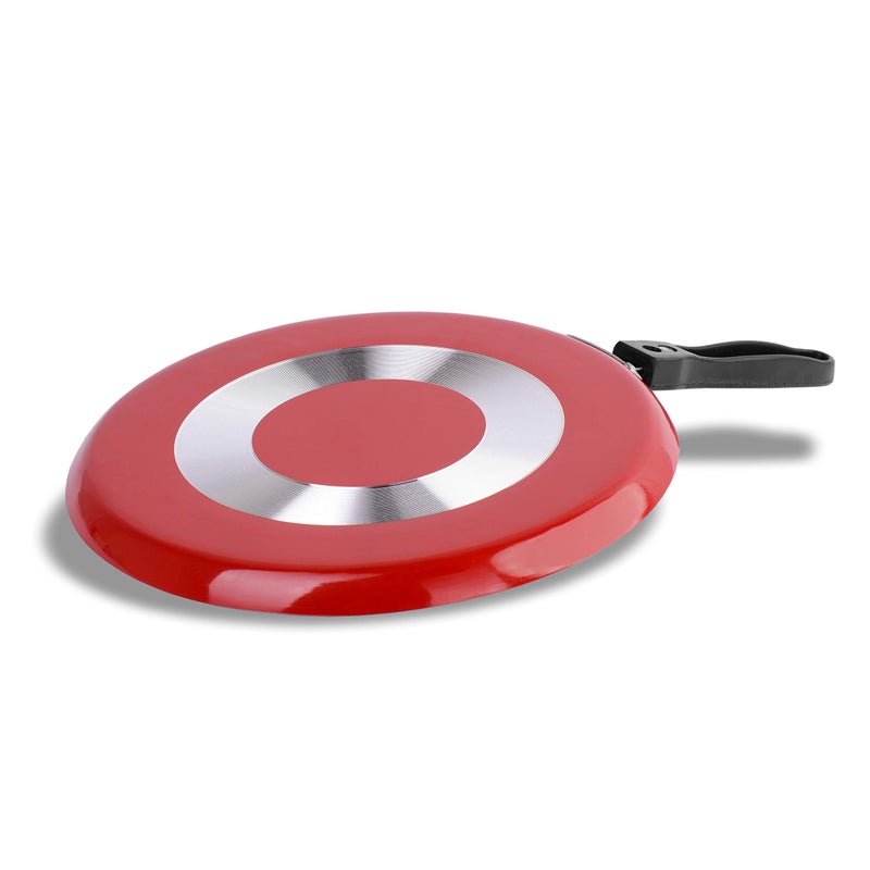 Sumeet 2.6mm Non Stick Dosa Tawa - 26.5cm Dia (Red) - Image 3