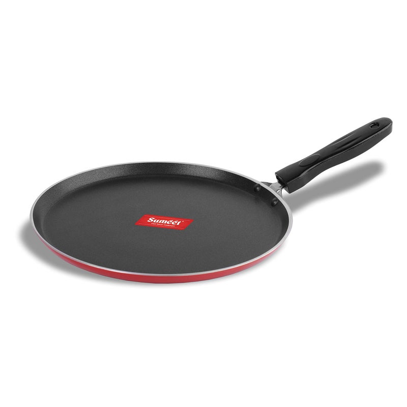 Sumeet 2.6mm Non Stick Dosa Tawa - 26.5cm Dia (Red) - Image 1