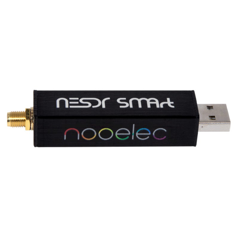 Nooelec RTL-SDR v5 SDR - NESDR Smart HF/VHF/UHF (100kHz-1.75GHz) Software Defined Radio. Premium RTLSDR w/ 0.5PPM TCXO, SMA Input & Aluminum Enclosure. RTL2832U & R820T2 (R860)-Based Radio - Image 1