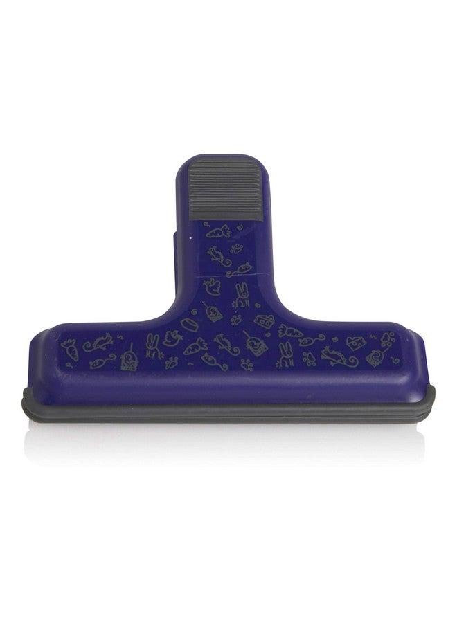 Lixit Animal Care Dog, Cat, and Small Animal Food Bag Clip (Purple) - Image 2