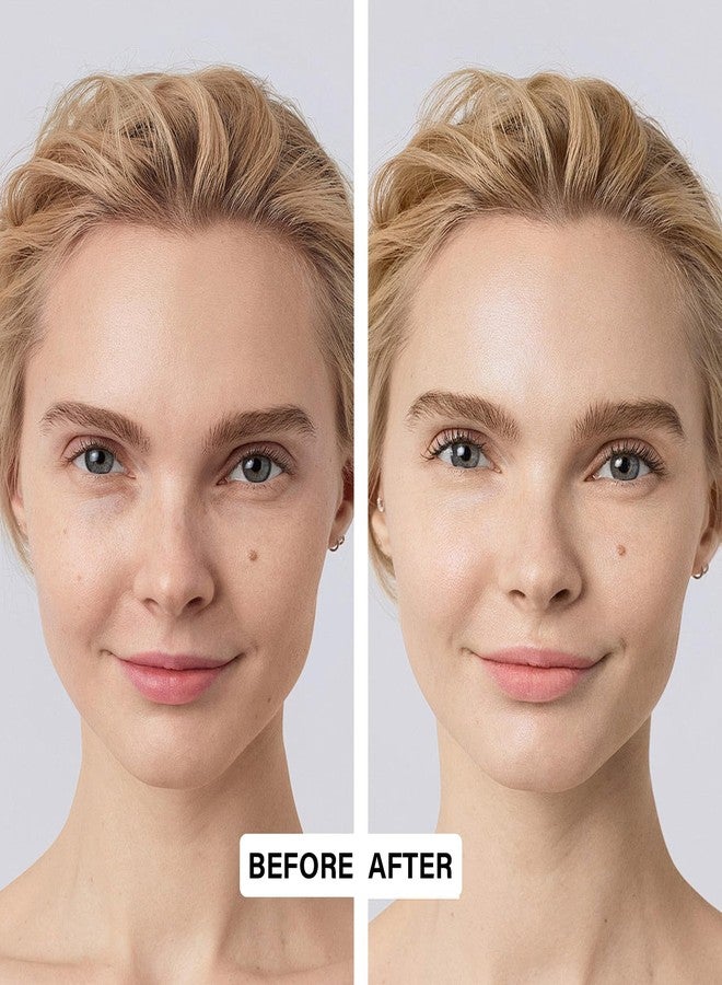 Fusang 2PCS Mushroom Head Air Cushion CC Cream, Moisturizing Lasting Oil Control BB Cream for All Skin Types, Full Coverage Concealer Liquid Foundation Face Makeup Set with Foundation Brush & Makeup Sponge D - Image 3