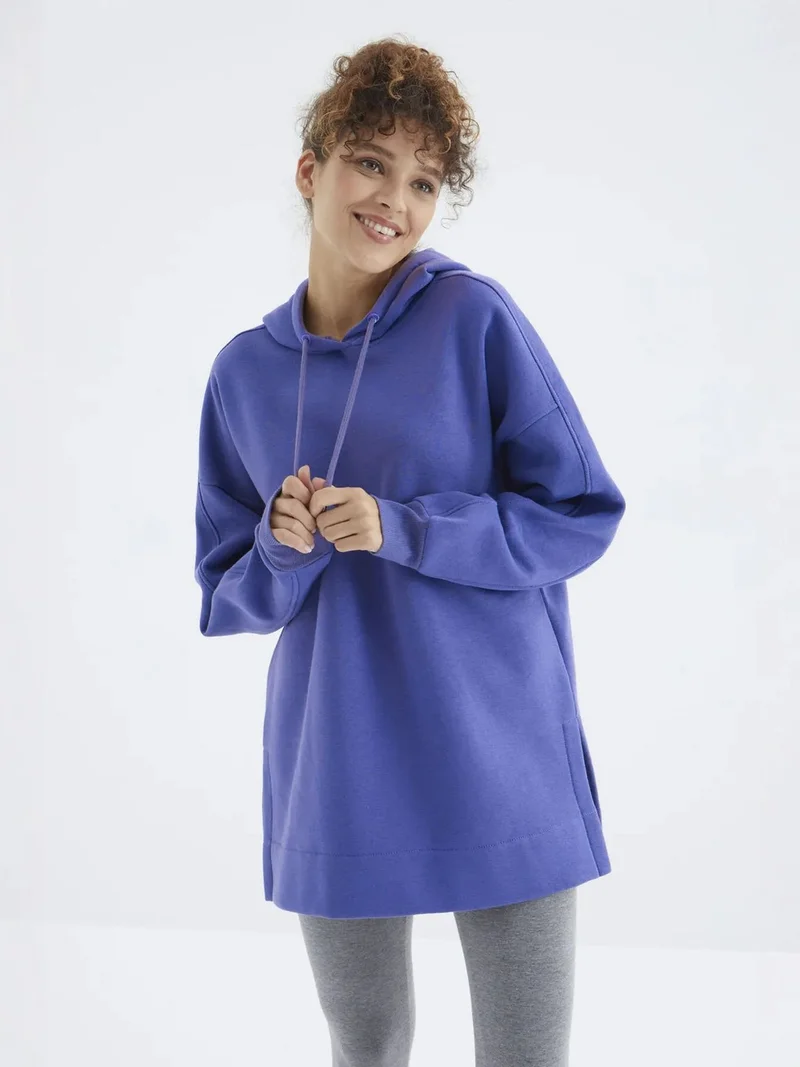 تومي لايف TOMMY Oversized Hooded Sweatshirt With Pocket