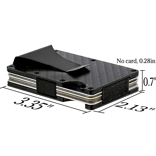 kullder Gifts for Boyfriend Engraved Money Clip for Men Personalized Wallet Gifts Anniversary for Him Gift for Husband Bf Gift Custom Metal Wallet - Image 3