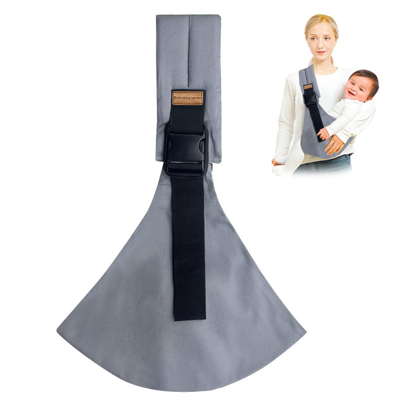 yemyig Baby Sling CarrierToddler Carrier2026 New Baby SlingPortable and Lightweight SlingNonSlip Hip Seat Carrying 1030lbsGrey - Image 2