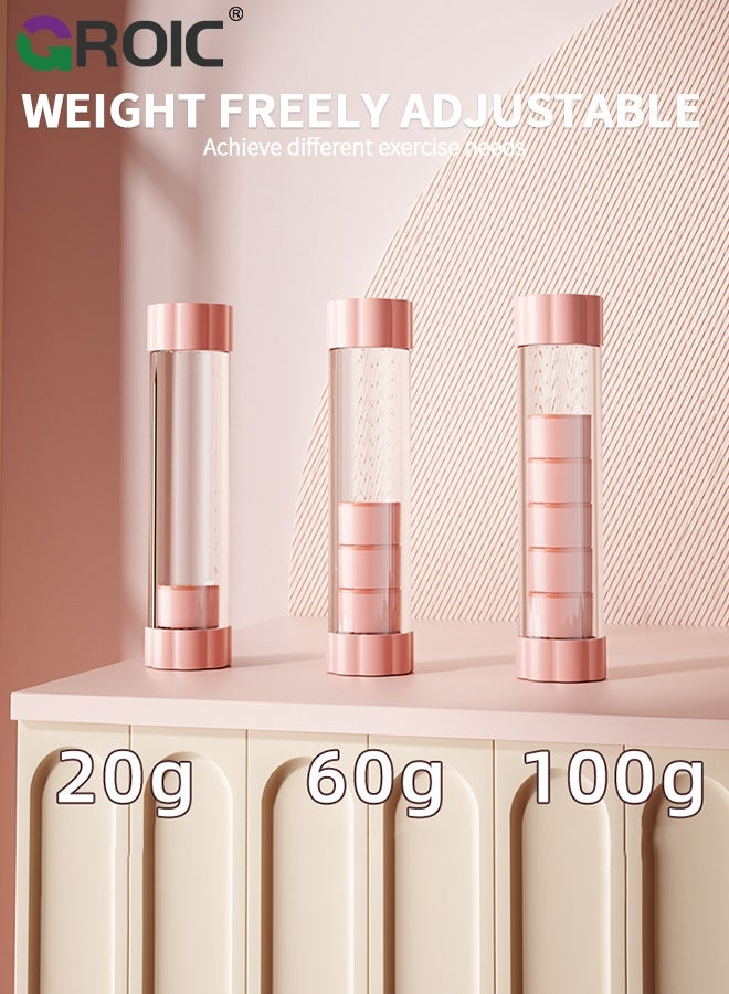 GROIC جهاز تمارين التنفس للرئتين، مدرب تنفس الدمبل، مدرب عضلات البطن، مدرب التنفس العميق لتمارين سعة الرئة، مدرب الرئة الطبيعي لعضلات الوجه (100 جرام) - Image 4