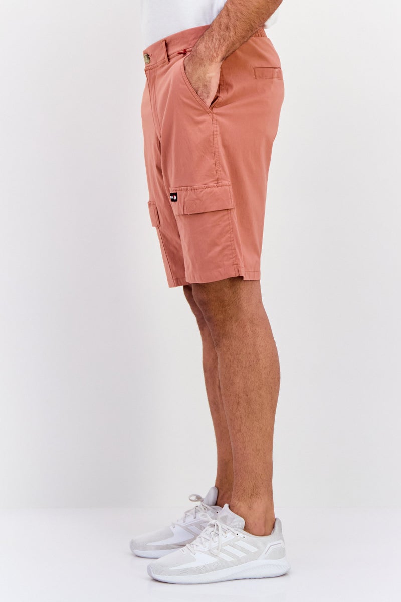 Canada Weather Gear Men Sportswear Fit Plain Outdoor Sports Shorts, Brown - Image 2