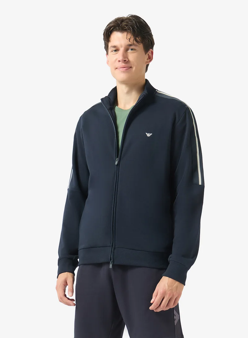 امبوريو ارماني Zip Through Sweatshirt