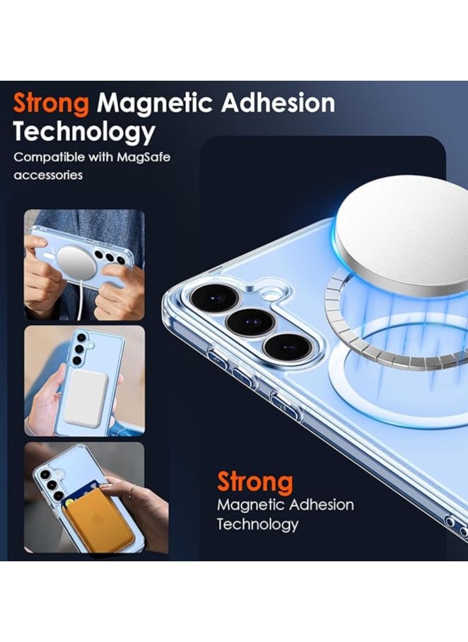 Generic - Crystal Clear for Samsung Galaxy A36 Case, [Non-Yellowing][Reinforced Corners] Wireless Charging Shockproof Bumper Protective Phone Case for Galaxy A36 - Image 1