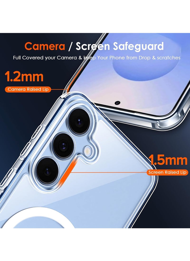 Generic - Crystal Clear for Samsung Galaxy A36 Case, [Non-Yellowing][Reinforced Corners] Wireless Charging Shockproof Bumper Protective Phone Case for Galaxy A36 - Image 1