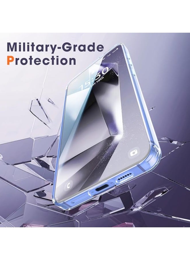Generic - Crystal Clear for Samsung Galaxy A36 Case, [Non-Yellowing][Reinforced Corners] Wireless Charging Shockproof Bumper Protective Phone Case for Galaxy A36 - Image 1