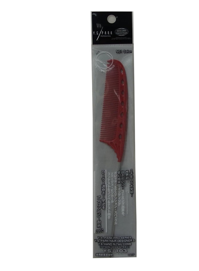 Y.S. Park Handle Comb No. 103 30g