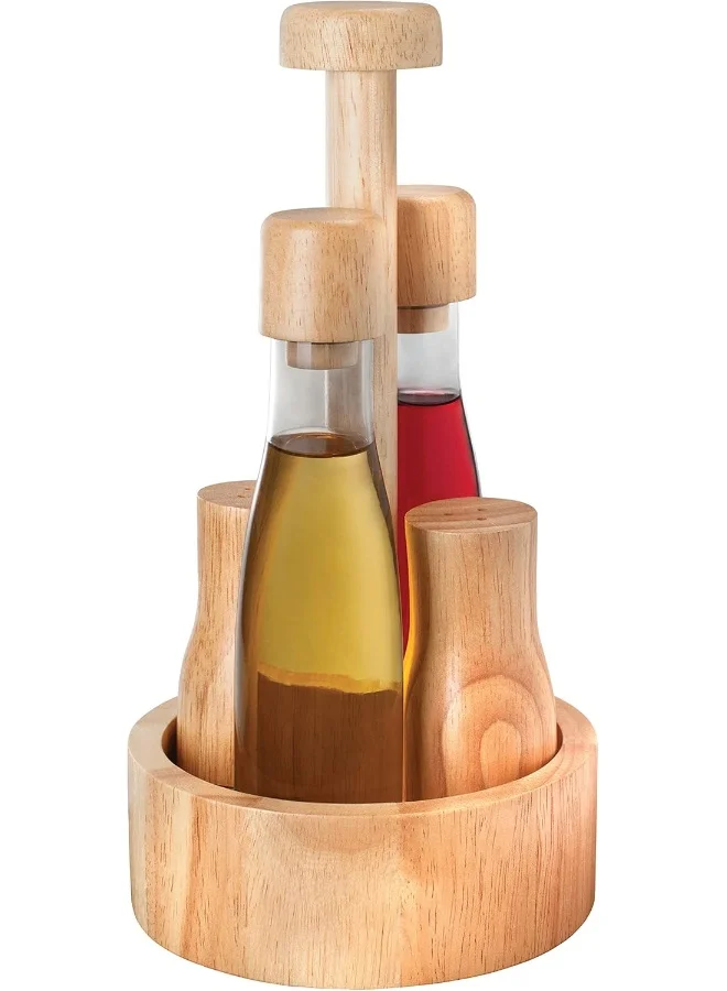 BILLI Billi Glass Oil & Vinegar Bottle, Brown, Gw-626