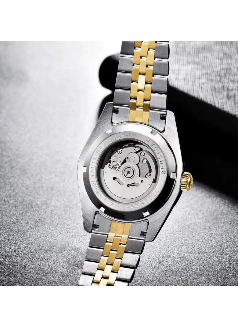 BERSIGAR - Bersigar BG-1645 Luxaura Design Stainless Steel Automatic Water Resistant Watch - Image 1