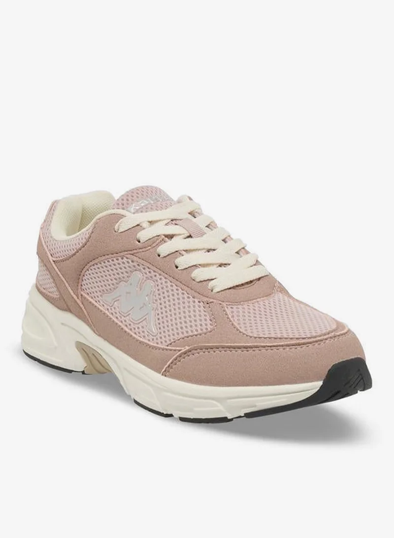 كابا Women Panelled Lace-Up Sports Shoes