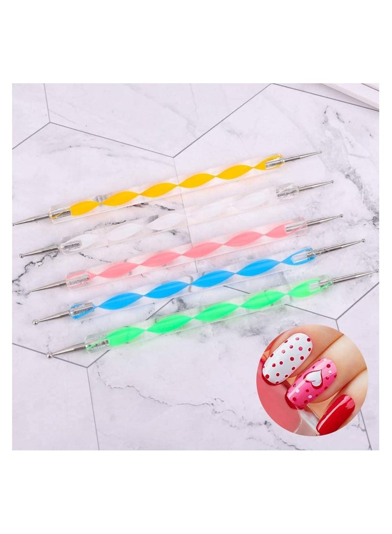 ORiTi 20-Piece Nail Art Pens Kit Painting Polish Design Tools Set - Image 2