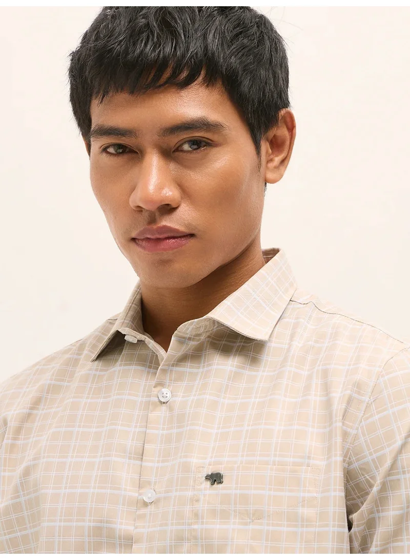 THE BEAR HOUSE Men’s Long Sleeve Shirt – Classic, Comfortable and Stylish Essential for Work, Travel or Casual Outings
