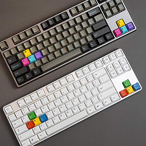 Kelendle 4 Pcs Personalized Colorful PBT Cherry Profile Gaming Keycaps Replacement for Mechanical Keyboard MX Switch (RGBY Arrows) - Image 2