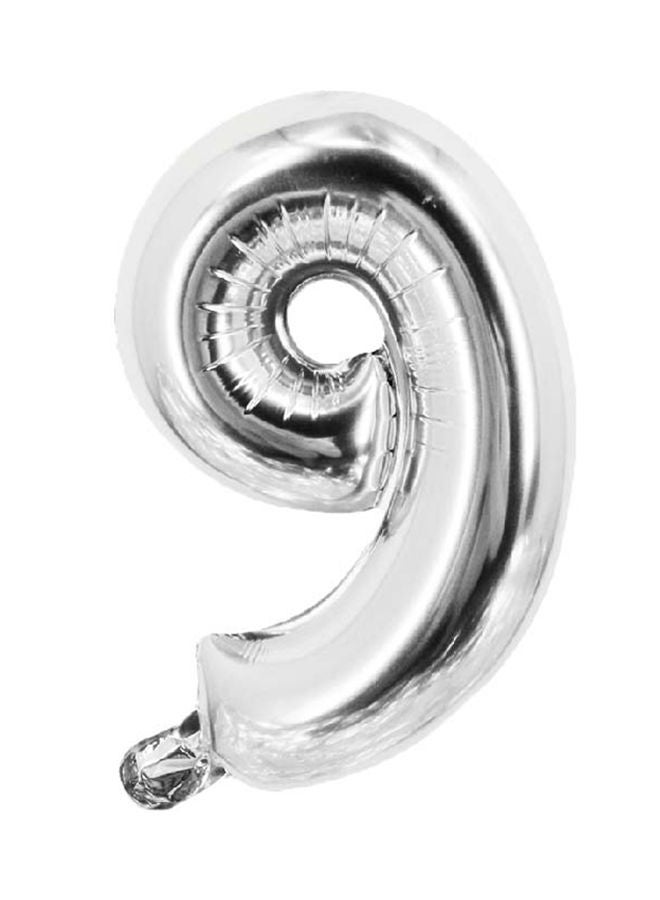 NIBEMINENT Number 9 Party Foil Balloon 16inch 