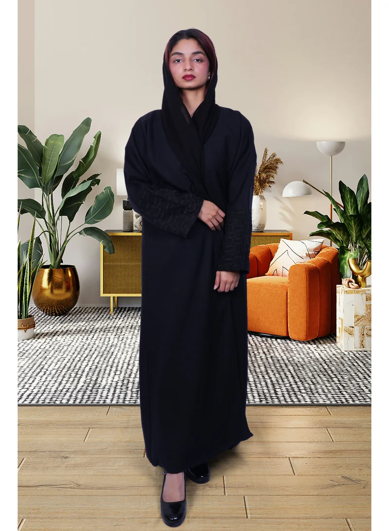 FASHION LINE Arabian Grace Textured Elegance Abaya