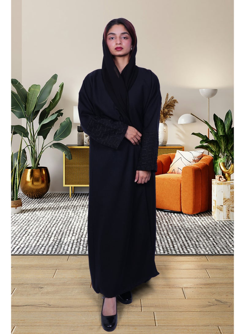 فاشون لاين عباية أنيقة بنقشة عربية أنيقة - Image 1