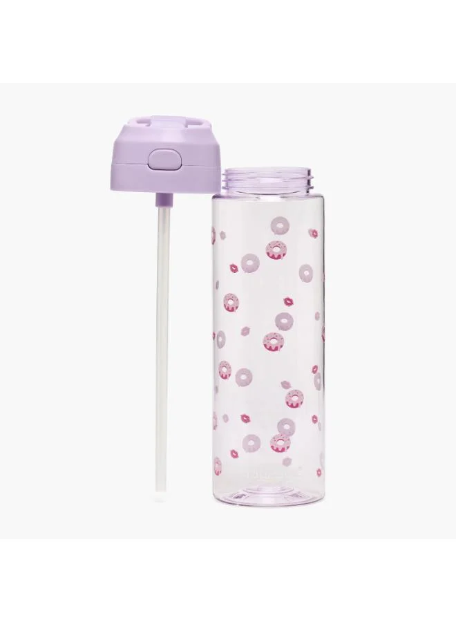 تورسون Printed Water Bottle with Spout and Spray - 750 ml