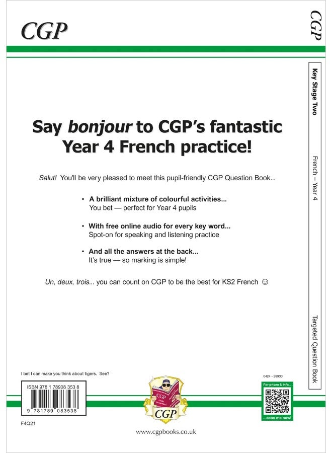Coordination Group Publications Ltd (CGP) KS2 French Targeted Question Book - Year 4 - Image 2
