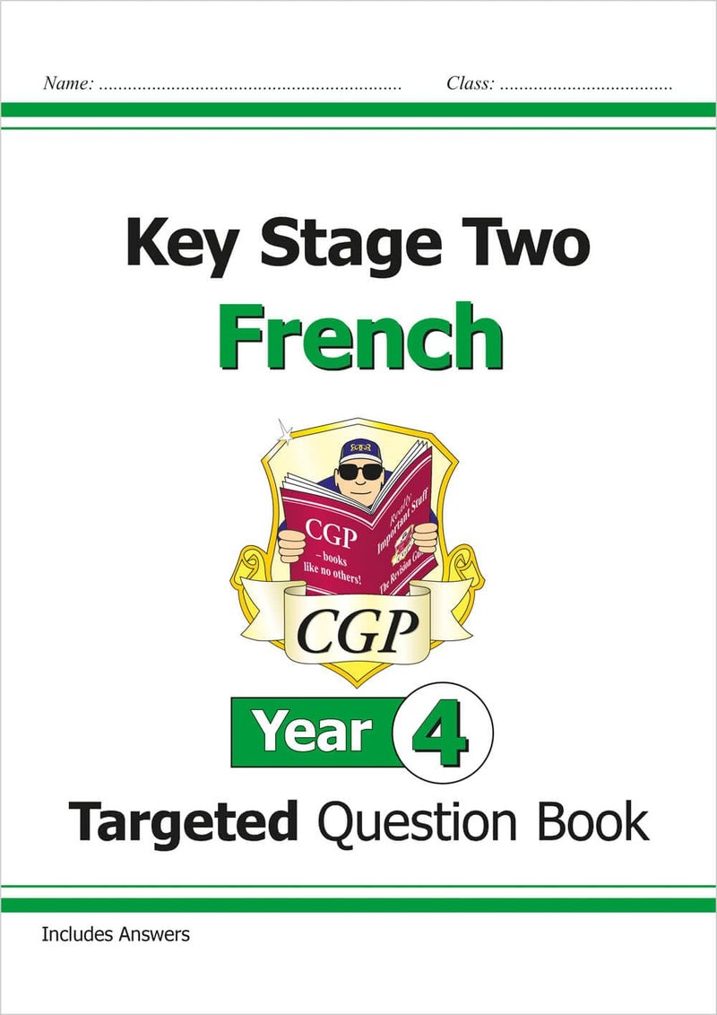 Coordination Group Publications Ltd (CGP) KS2 French Targeted Question Book - Year 4 - Image 1