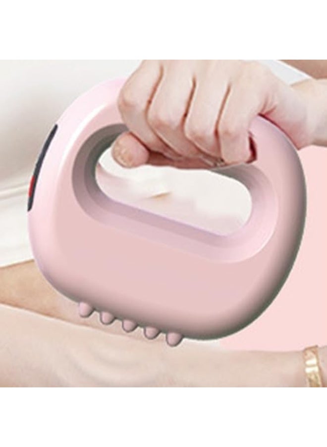 أداة تدليك الفاسيا - جهاز تدليك كهربائي بخمس سرعات مع حزام - معدات لياقة بدنية للتعافي وصحة البطن والظهر والرقبة والساقين والاسترخاء والجمال - Image 3