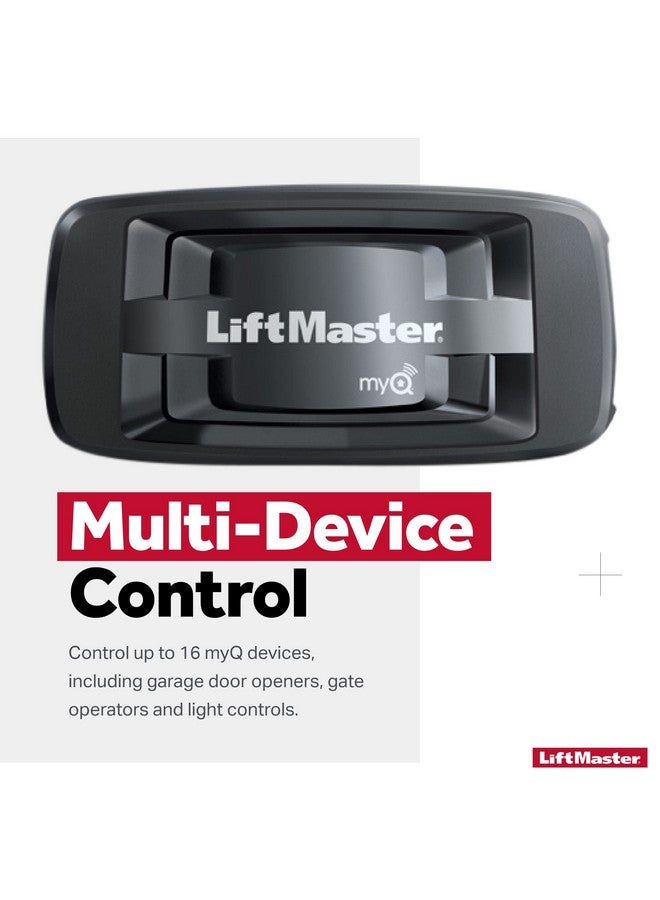 LiftMaster LiftMaster 828LM - Internet Gateway - Only Works with LiftMaster Security+ 2.0 Garage Door Openers - Smart Control for MyQ-Enabled Devices Including Garage Door Openers & Gate Operators  - Image 4
