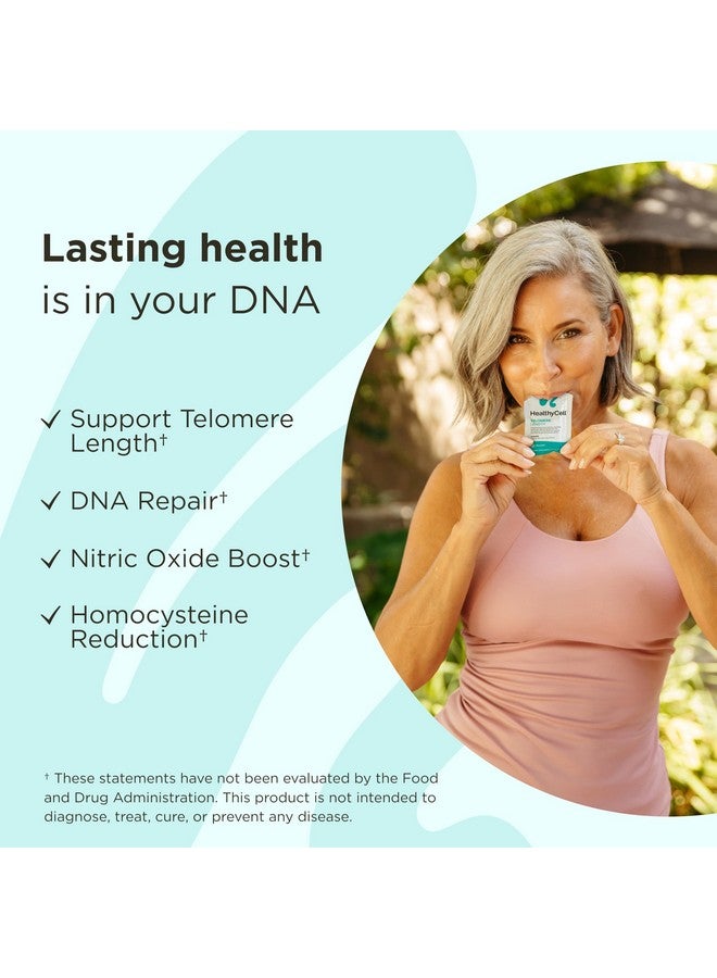 HealthyCell Telomere Length - Anti Aging Supplement with Cats Claw for DNA Repair, Cell Health, Stem Cell Support - Clinically Proven Ingredient AC11 - Maximum Absorption - 30 Gel Packs - Image 2