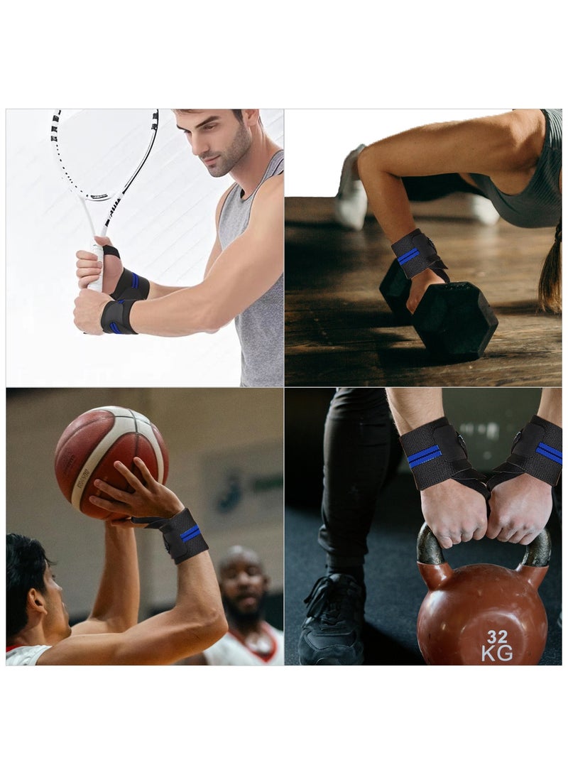 ACYYH Wrist Wraps for Men（52cm/20.5inch）, Wrist Straps for Weightlifting, Exercise Straps Strength Training, Adjustable Wrist Brace Gym Accessories for Men - Image 5