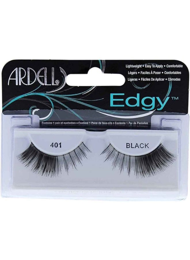 EDGY LASHES-401 رموش صناعية سوداء