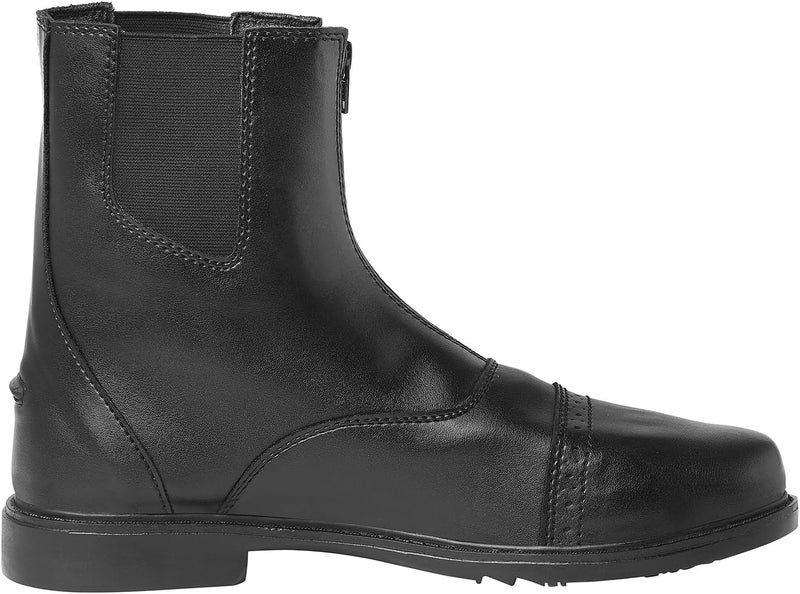 TuffRider Men’s Starter Front Zip Paddock Boots | Durable, Easy to Clean Water-Resistant Horse Riding Boots for Men - Image 2