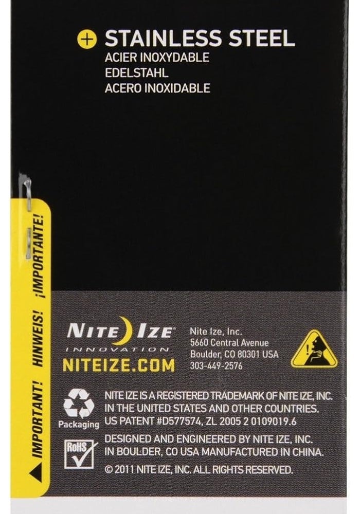 Nite Ize S-Biner Dual Carabiner #3, Black - 6 Pack - Image 5