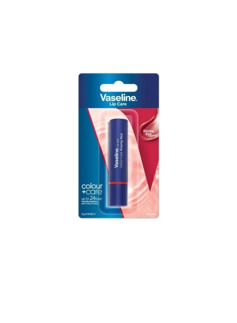 Vaseline Lip Balm Red Color 3g